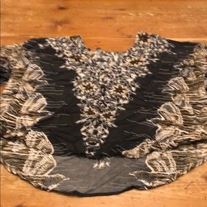 Free People Blouse with Buttons